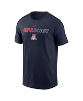 Nike Men's Navy Arizona Wildcats 2025 Sideline Mantra Performance T-Shirt