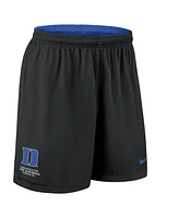 Nike Men's Royal/Black Duke Blue Devils 2025 Sideline Reversible Performance Shorts