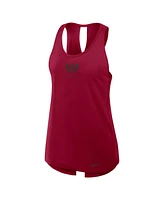 Nike Women's Burgundy Washington Commanders Glory Crisscross Performance Tank Top