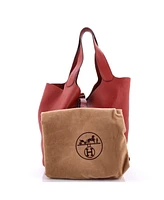 Pre-Owned Hermes Gm Picotin Bag Clemence