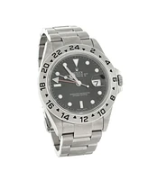 Pre-Owned Rolex Oyster Perpetual Explorer Ii Automatic Watch in Stainless Steel 40mm