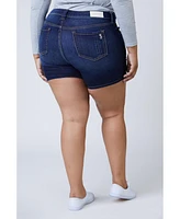 Slink Jeans Plus Denim Shorts 5.5" inseam