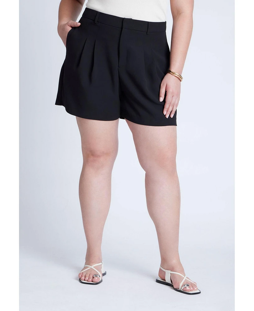 Eloquii Plus The Fluid Crepe Short