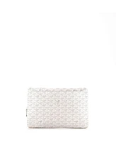 Pre-Owned Goyard Saint Marie Clutch Coated Canvas