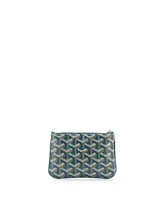 Pre-Owned Goyard Mini Senat Zip Pouch Coated Canvas