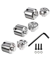Yescom #0/2/4 Dies Hand Press Eyelet Grommet Machine Punch Tool Kit with 4900 Grommets