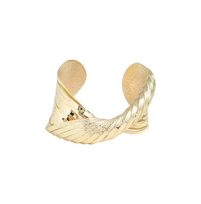 Sohi Gold-Plated Twist Bracelet