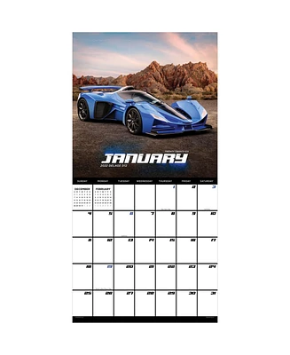 2026 Dream Cars Wall Calendar