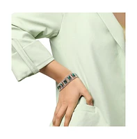 Sohi Gold-Plated Stones Bracelet