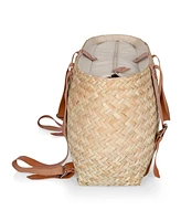 Beach State Hermosa Woven Beach Cooler Tote Bag