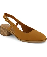 Toms Women's Jaclyn Block Heel Slingback Sandals