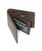Roots Men's Men Slim Wallet with Center Passcase