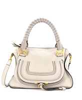 Pre-Owned Chloe Marcie Satchel Leather