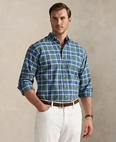 Polo Ralph Lauren Men's Big & Tall Plaid Oxford Shirt