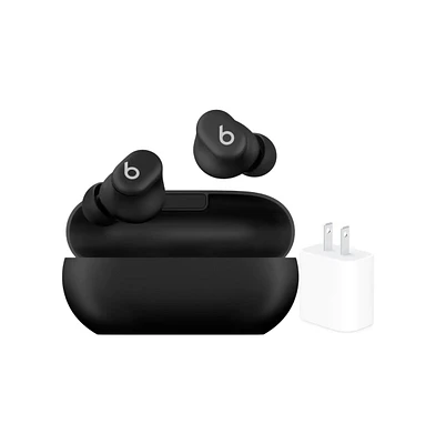 Beats - Solo Buds True Wireless Earbuds + Power Adapter