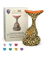 7 Color Led Neck & Face Massager Deluxe (Cheetah)