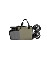 Folding Wagon Cart - All Terrain Wheels (Army Green)