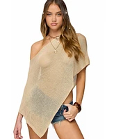 Edikted Women's Azalia Asymmetric Knit Top