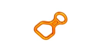Amber Sporting Goods Figure of Eight Rappel Gear Downhill Equipment, Descender Rappel Rock Climbing Descending Belaying Equipment Rappel Device for Ou