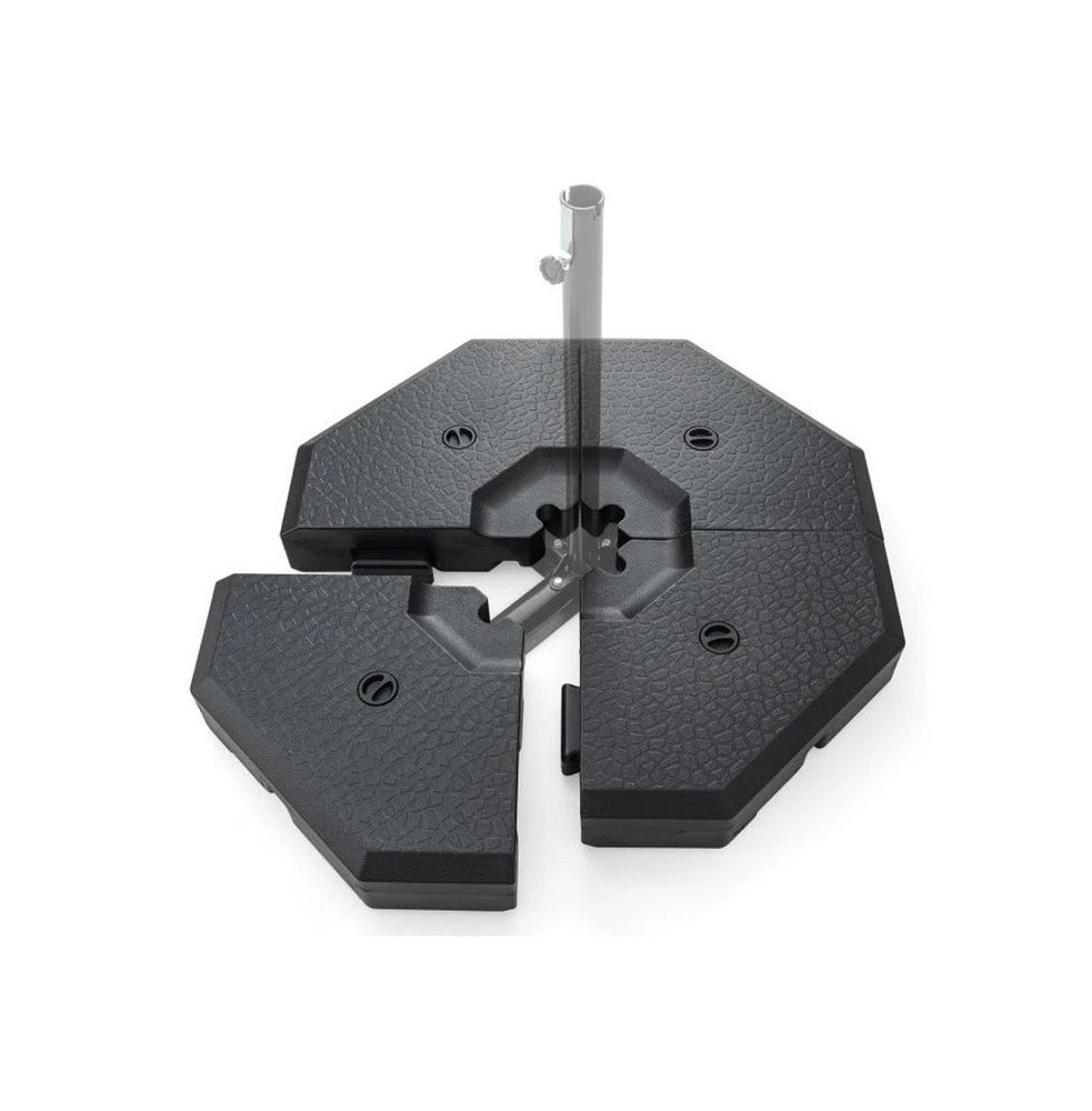 4 Pieces Patio Cantilever Offset Umbrella Weights Base Plate Set