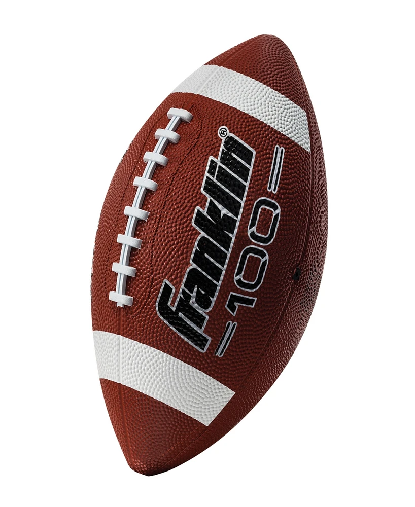 Franklin Sports Grip - Rite 100 Rubber Football - Junior