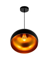 Cwi Lighting 13" Metal Dynamic 1 Light Down Pendant