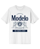 Modelo White Short-Sleeve T-Shirt - 4XLB