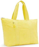 Kipling Beach Art Resort Zipper Tote Bag