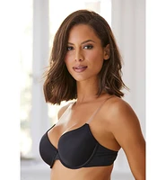 Lascana Women's Underwire Clear Strap T-Shirt Bra