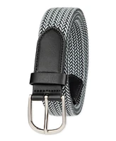 Club Room Men's Stretch Braid Belt