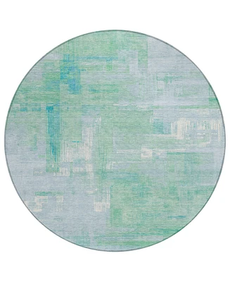 Addison Chantille Machine Washable ACN1343 8'x8' Round Area Rug