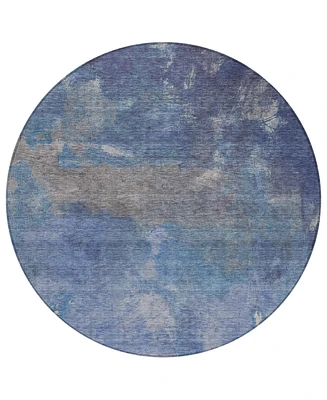 Addison Chantille Machine Washable ACN1363 8'x8' Round Area Rug