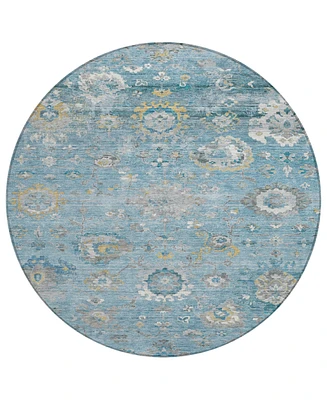 Addison Chantille Machine Washable ACN1373 8'x8' Round Area Rug