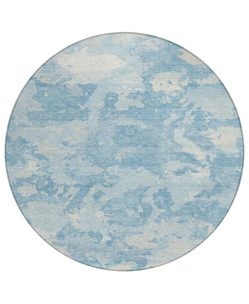 Addison Chantille Machine Washable ACN1383 8'x8' Round Area Rug