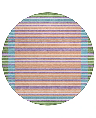 Addison Chantille Machine Washable ACN1403 8'x8' Round Area Rug