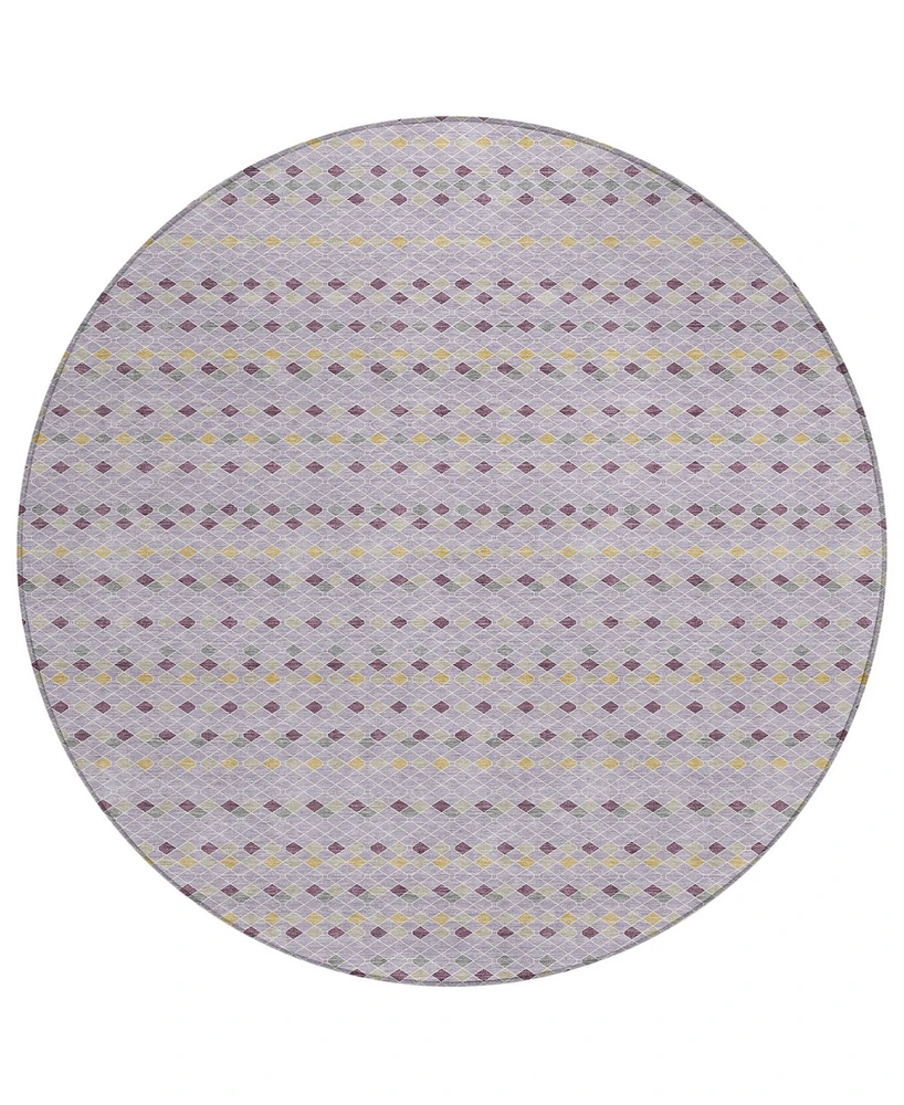 Addison Chantille Machine Washable ACN1413 8'x8' Round Area Rug