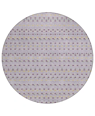 Addison Chantille Machine Washable ACN1413 8'x8' Round Area Rug