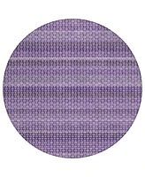 Addison Chantille Machine Washable ACN1423 8'x8' Round Area Rug