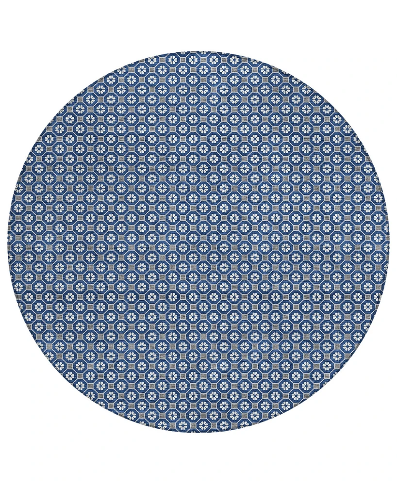 Addison Chantille Machine Washable ACN1433 8'x8' Round Area Rug