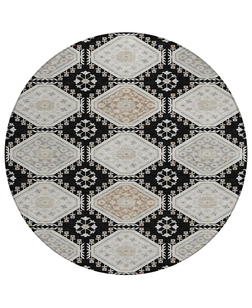 Addison Chantille Machine Washable ACN1443 8'x8' Round Area Rug