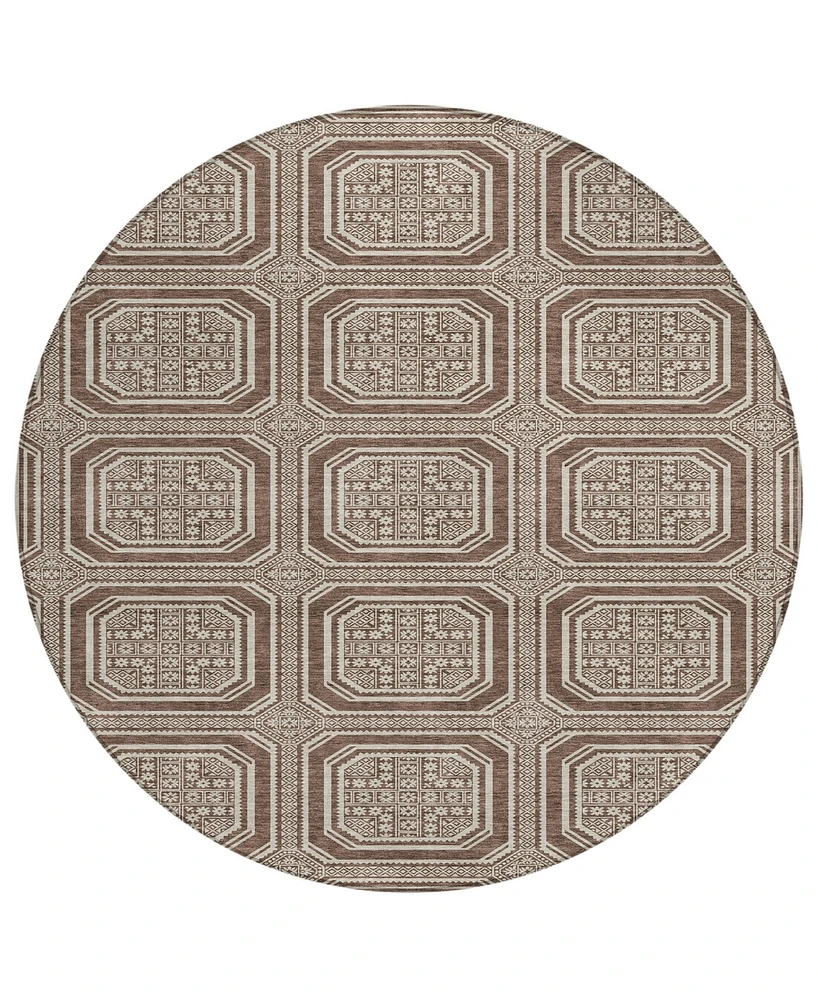 Addison Chantille Machine Washable ACN1453 8'x8' Round Area Rug