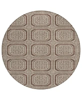 Addison Chantille Machine Washable ACN1453 8'x8' Round Area Rug