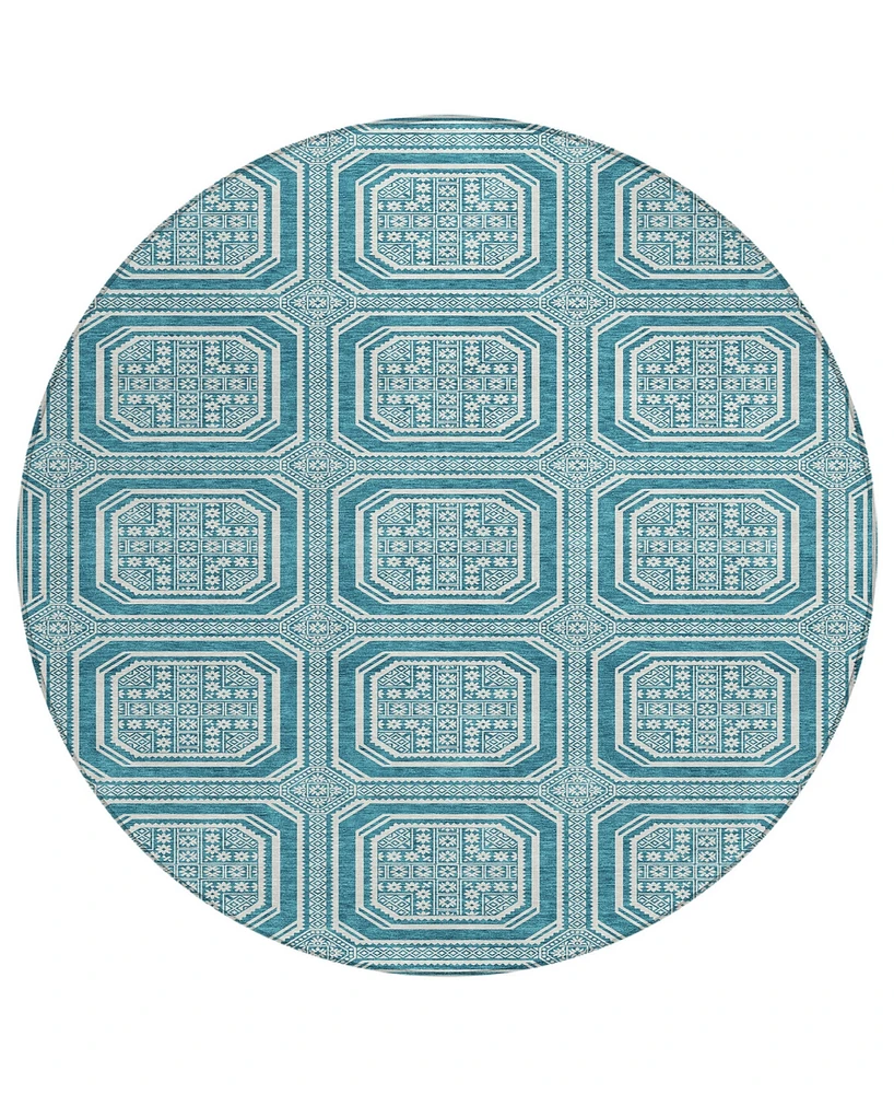 Addison Chantille Machine Washable ACN1463 8'x8' Round Area Rug