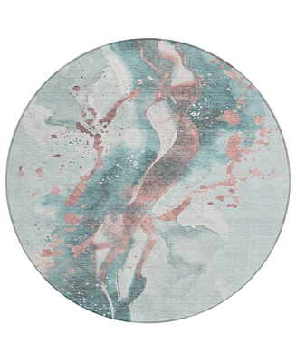 Addison Chantille Machine Washable ACN1527 8'x8' Round Area Rug