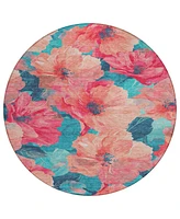 Addison Chantille Machine Washable ACN1547 8'x8' Round Area Rug