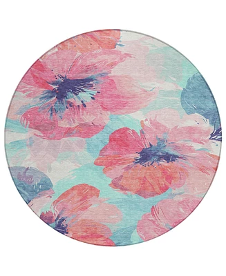 Addison Chantille Machine Washable ACN1555 8'x8' Round Area Rug