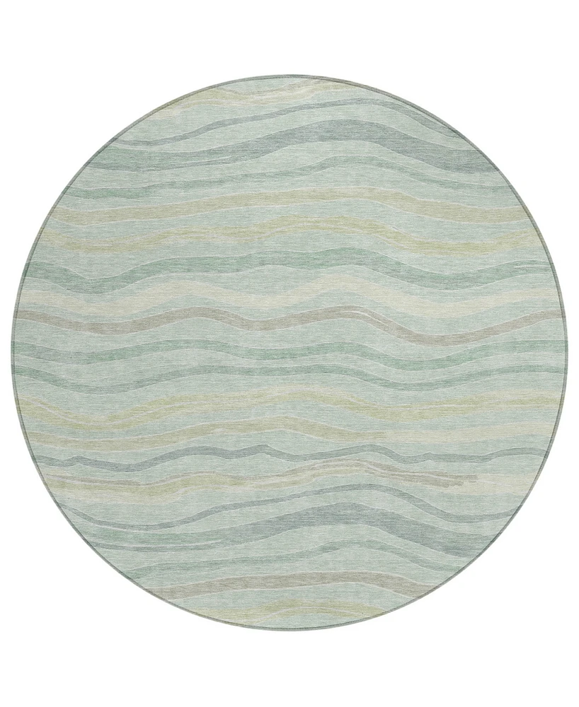 Addison Chantille Machine Washable ACN1587 8'x8' Round Area Rug