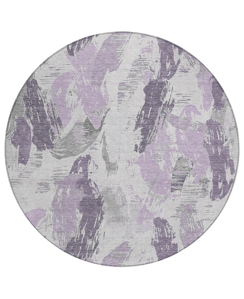 Addison Chantille Machine Washable ACN1599 8'x8' Round Area Rug