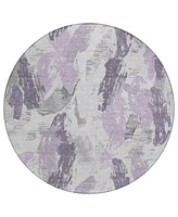 Addison Chantille Machine Washable ACN1599 8'x8' Round Area Rug