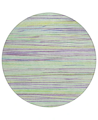 Addison Chantille Machine Washable ACN1606 8'x8' Round Area Rug